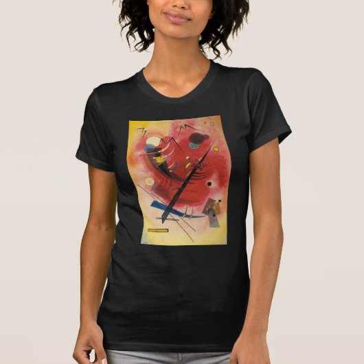 T-shirt Simulation interne peinture Abstraite (Devant)