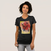 T-shirt Simulation interne peinture Abstraite (Devant entier)