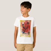 T-shirt Simulation interne peinture Abstraite (Devant entier)