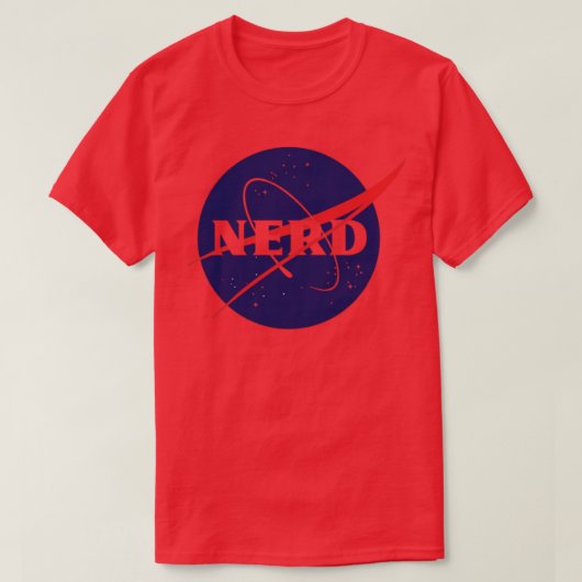 T-shirt simulation nerd (Design devant)