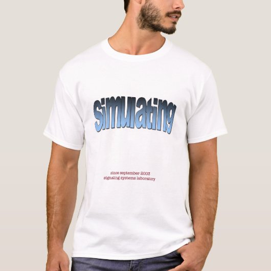 T-shirt Simulation/Stimulating3 (Devant)