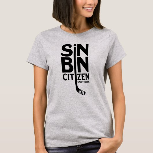 T-shirt Sin Bin Citizen Hockey (Devant)