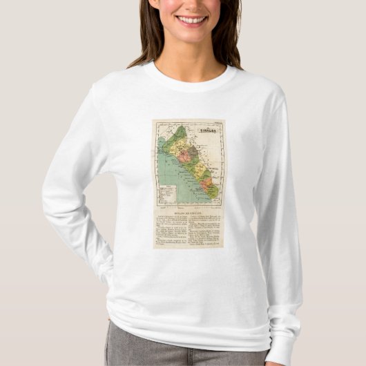 T-shirt Sinaloa, Mexique (Devant)