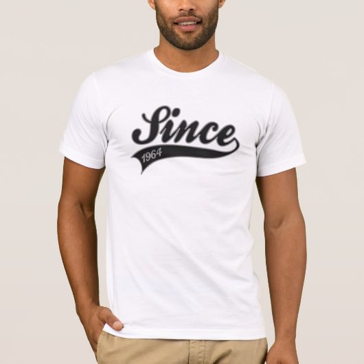 T-shirt since1964 - anniversaire (Devant)
