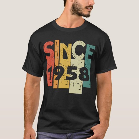 T-shirt Since 1958 (Devant)