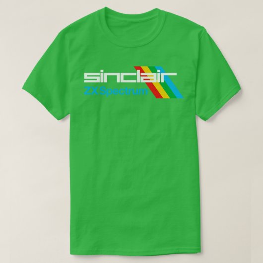 T-shirt Sinclair ZX Spectrum (Design devant)