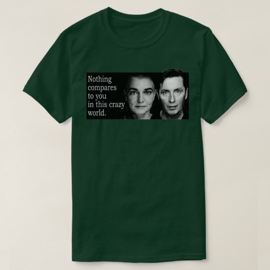 T-shirt Sinead OConnor et Christy Dignam (Design devant)