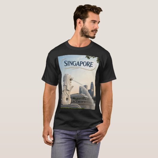 T-shirt Singapore (Devant entier)