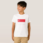 T-shirt Singapore Flag (Devant entier)