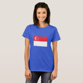 T-shirt Singapore Flag (Devant entier)
