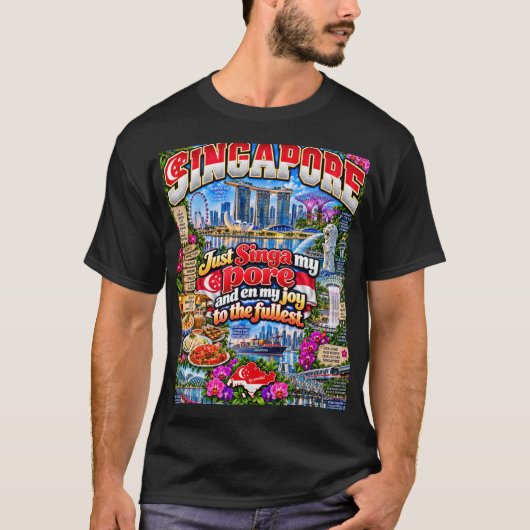 T-shirt Singapour (Devant)