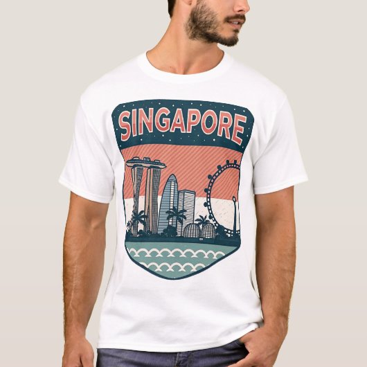 T-SHIRT SINGAPOUR (Devant)