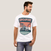 T-SHIRT SINGAPOUR (Devant entier)