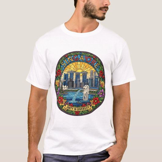 T-SHIRT SINGAPOUR (Devant)