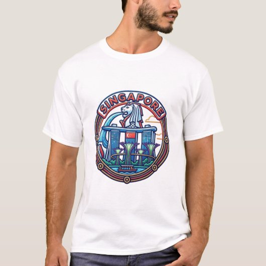 T-SHIRT SINGAPOUR (Devant)