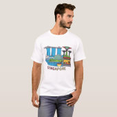 T-SHIRT SINGAPOUR (Devant entier)