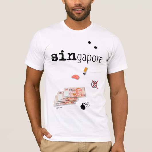 T-shirt Singapour 2 (Devant)