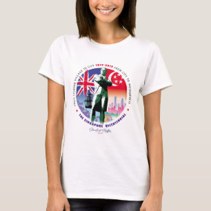 T-shirt Singapour Bicentennial v2 - Light Fabric