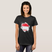 T-shirt Singapour Splash (Devant entier)