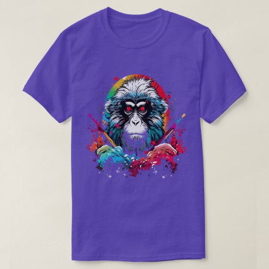 T-shirt Singe (Design devant)