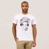 T-shirt singe. (Devant entier)