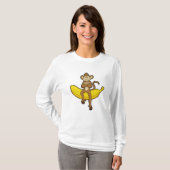 T-shirt Singe à la banane (Devant entier)