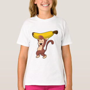 T-shirt Singe à la banane