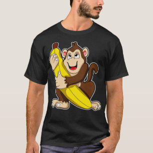 T-shirt Singe à la banane 6