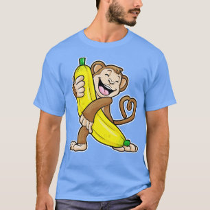T-shirt Singe à la banane 8