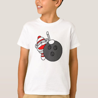 T-shirt Singe à queue de Bowling