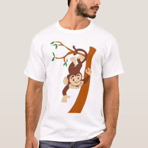 T-shirt Singe amical