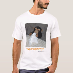 T-shirt Singe animal de compagnie avec froid