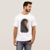 T-shirt Singe araignée à face rouge Ateles paniscus) (Devant entier)