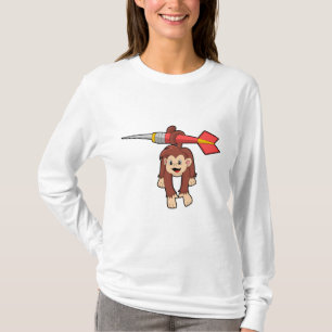 T-shirt Singe aux fléchettes avec Dart