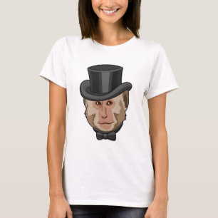 T-shirt Singe avec Cylindre