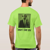 T-shirt Singe avec l'arme à feu (Dos)