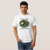 T-shirt Singe blanc Vida, Costa Rica de visage (Devant entier)