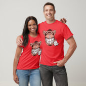 T-shirt Singe chanceux (Unisexe)