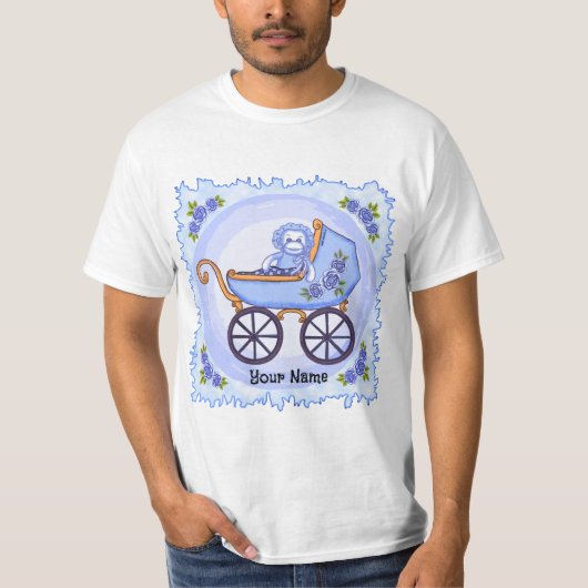 T-shirt Singe Chaussette Bébé Garçon Buggy (Devant)