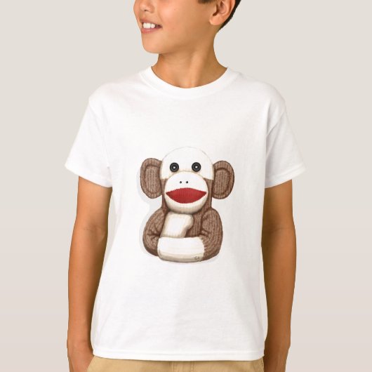 T-shirt Singe classique à soie (Devant)