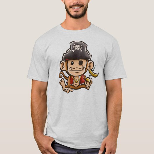 T-shirt Singe dangereux (Devant)