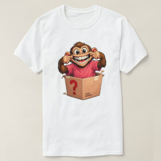 T-shirt Singe dans la boîte mystère