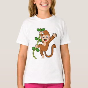 T-shirt Singe dans la jungle