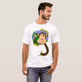 T-shirt Singe de bande dessinée (Devant entier)