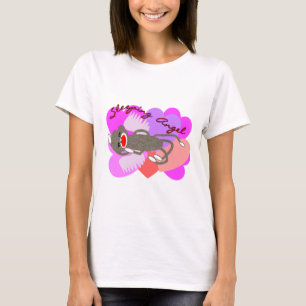 T-shirt Singe de chaussette d'ange de sommeil