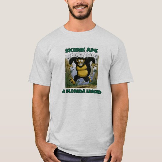 T-shirt Singe de mouffette folle ! (Devant)