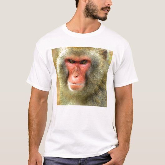 T-shirt Singe de neige (Devant)