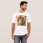 T-shirt Singe de neige (Devant entier)