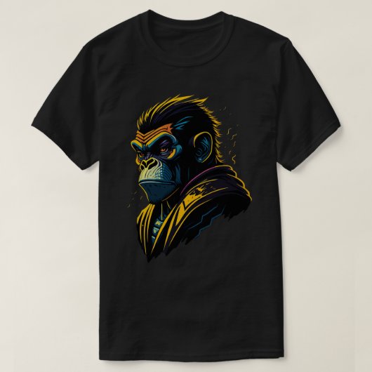 T-shirt Singe de Ninja (Design devant)