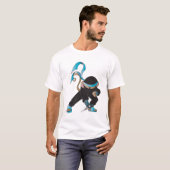 T-shirt Singe de Ninja (Devant entier)